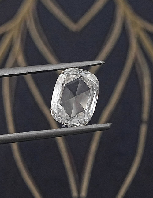 1.60 Carat Rose Cut Cushion Lab Diamond
