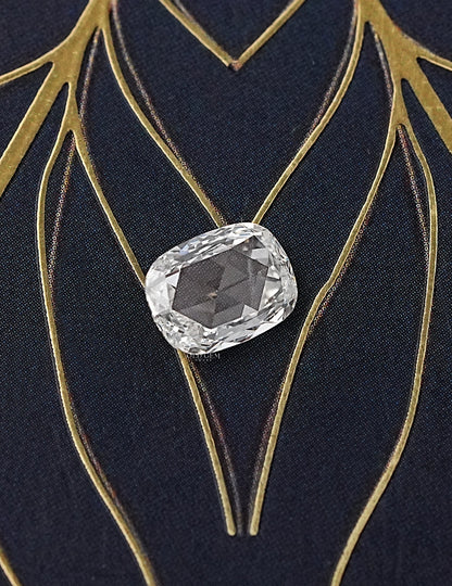 Rose Cut Cushion Lab Diamond Lab Grown Diamond