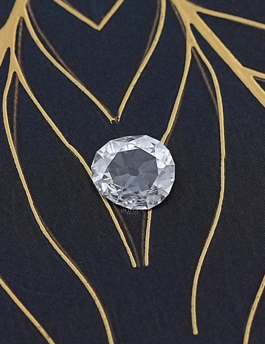 Rose Cut Old Mine Oval Loose Diamond Lab Grown Diamond