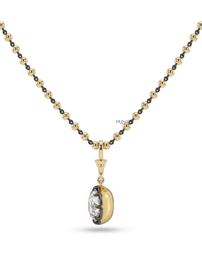Round Cut Lab Diamond Ball Chain Necklace Necklaces