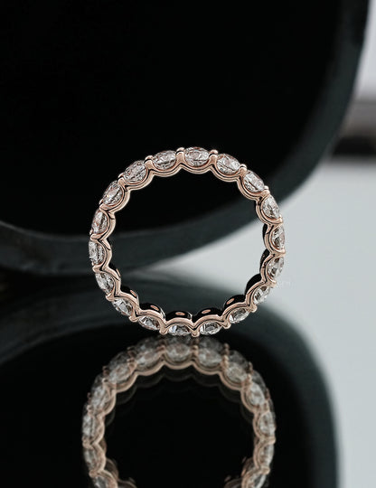 Old European Round Eternity Band