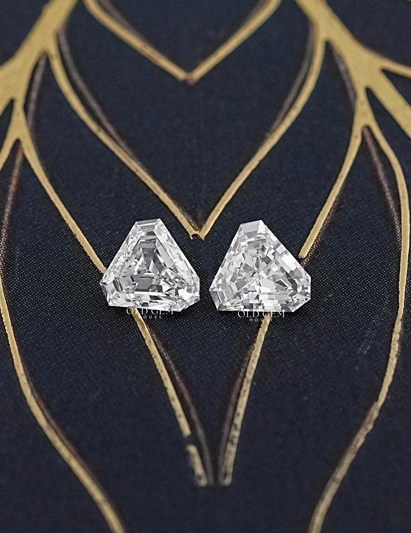 Shield Cut Lab Grown Diamond Pair Lab Grown Diamond