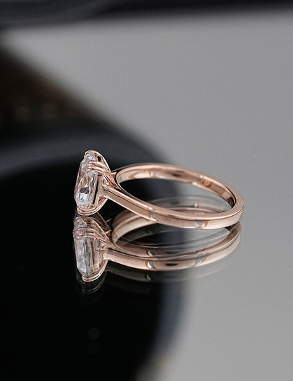 Old Mine Cushion Cut Ring