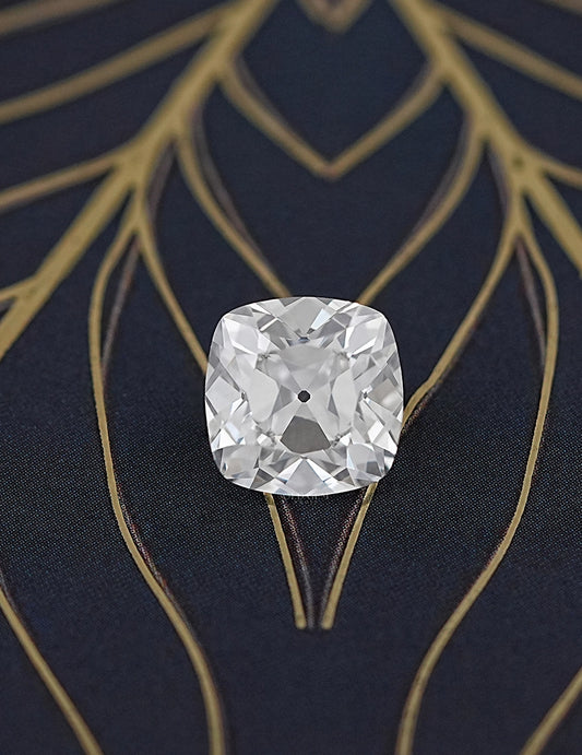 Old Mine Cut Square Cushion Diamond Lab Grown Diamond