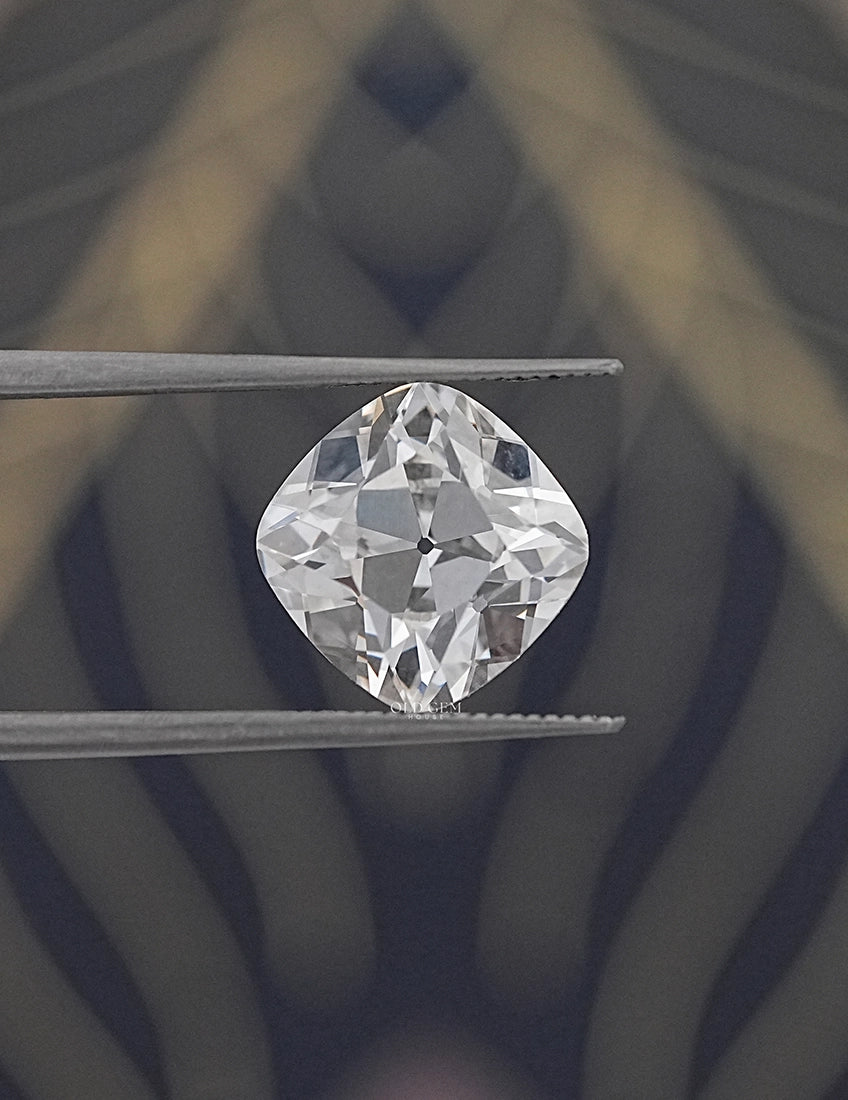 Old Mine Cushion Cut  Lab Diamond