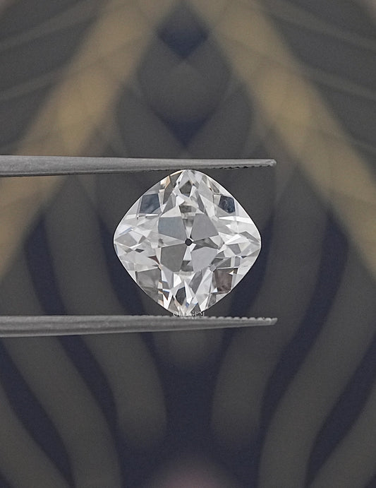 Old Mine Cushion Cut  Lab Diamond