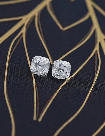 Square Old Mine Cushion Lab Loose Matching Pair Lab Grown Diamond
