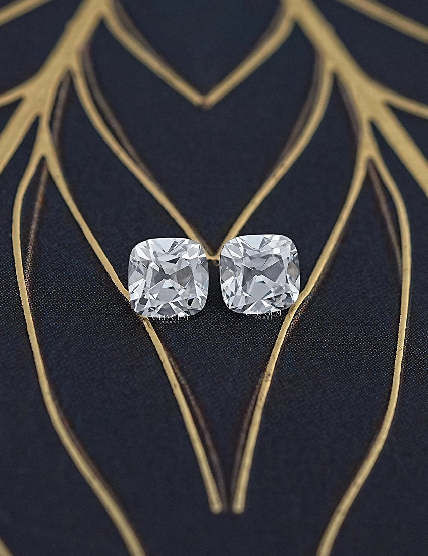 Square Old Mine Cushion Lab Loose Matching Pair Lab Grown Diamond