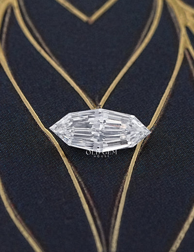 Step Cut Marquise Lab Grown Loose Diamond