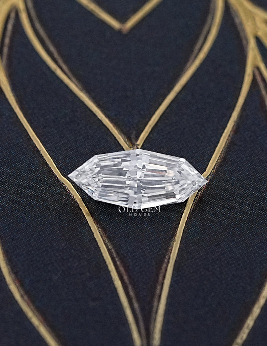 Step Cut Marquise Lab Grown Loose Diamond Lab Grown Diamond