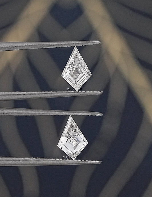 Step Cut Kite Lab Grown Loose Diamond