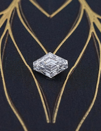 Step Cut Lozenge Lab Diamond Lab Grown Diamond