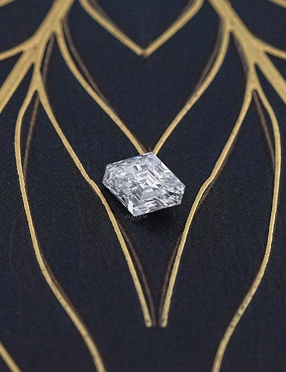 Step Cut Lozenge Lab Diamond Lab Grown Diamond