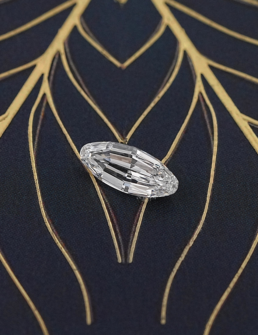 Step Cut Oval Lab Diamond