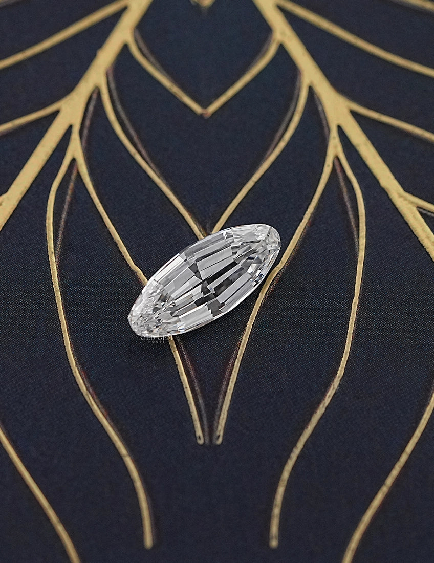 Step Cut Oval Lab Diamond