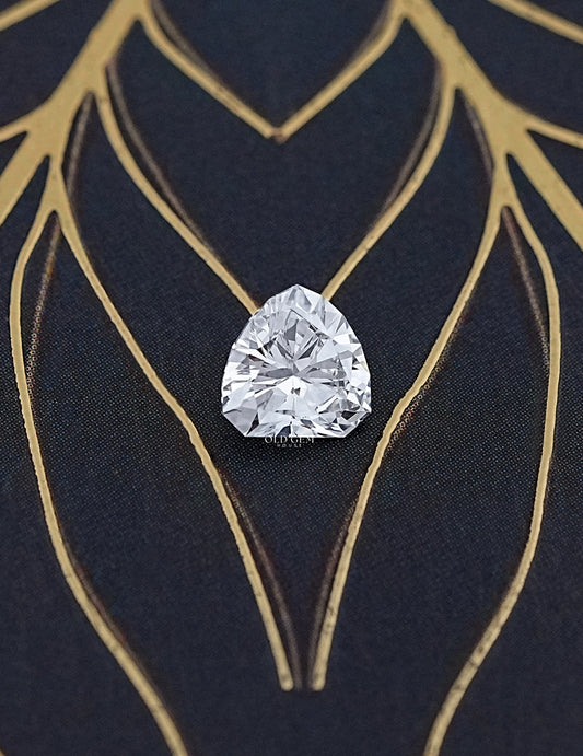 Step Cut Trillion Shape Lab Grown Diamond