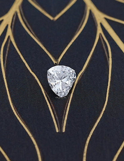 Step Cut Trillion Shape Lab Grown Diamond