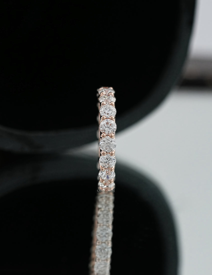 Old European Round Eternity Band