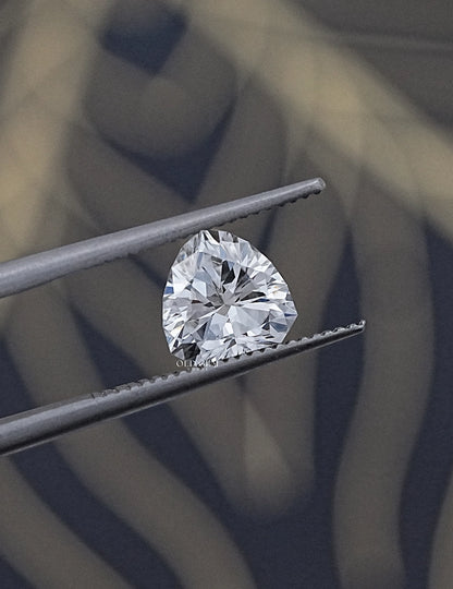 Step Cut Trillion Shape Lab Grown Diamond