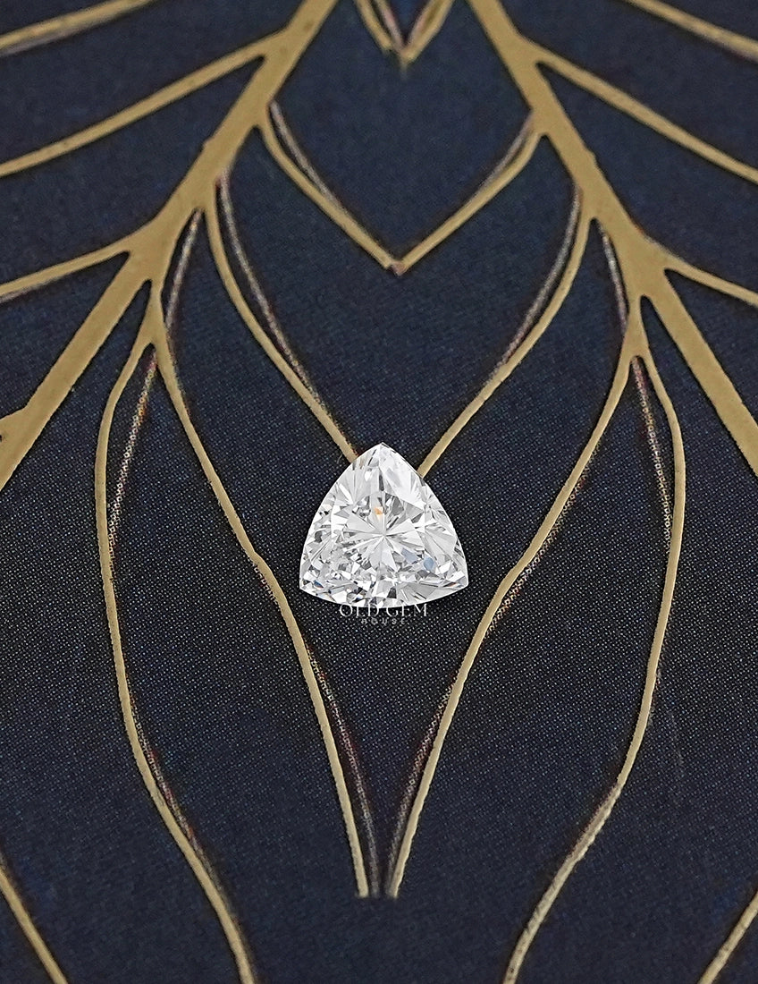 Antique Trillion Shape Lab Grown Diamond