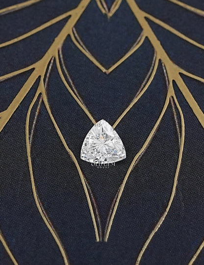Antique Trillion Shape Lab Grown Diamond