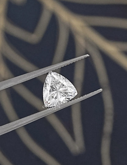Antique Trillion Shape Lab Grown Diamond