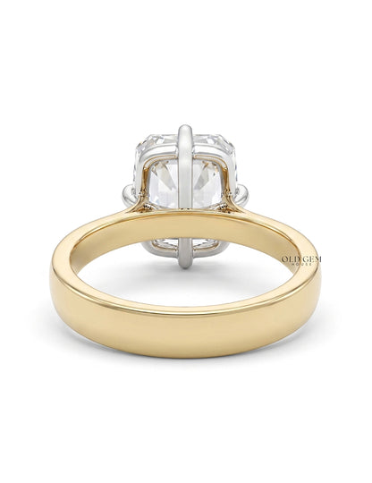 Old Mine Cushion Cut Solitaire Ring Georgian Era