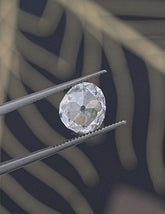 Old Mine Oval Rose Cut Lab Grown Diamond Lab Grown Diamond