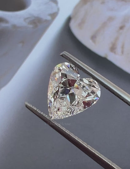 Old Mine Heart Lab Diamond - 2.06 Ct