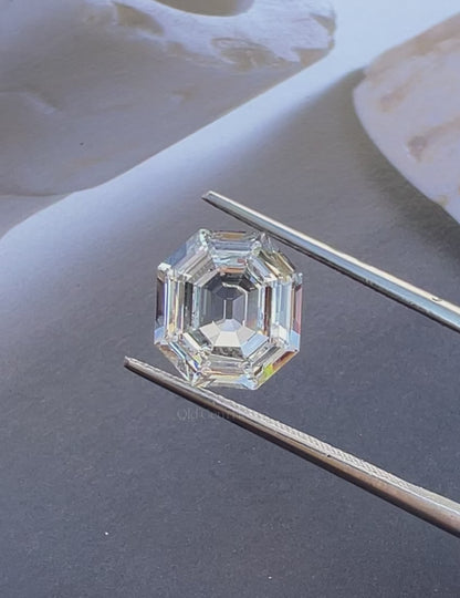 Old Mine Hexagon Lab Diamond -- 3.10 CT